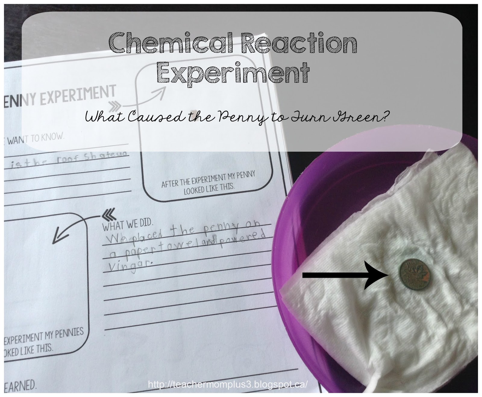 TeacherMomPlus3 Make A Penny Turn Green