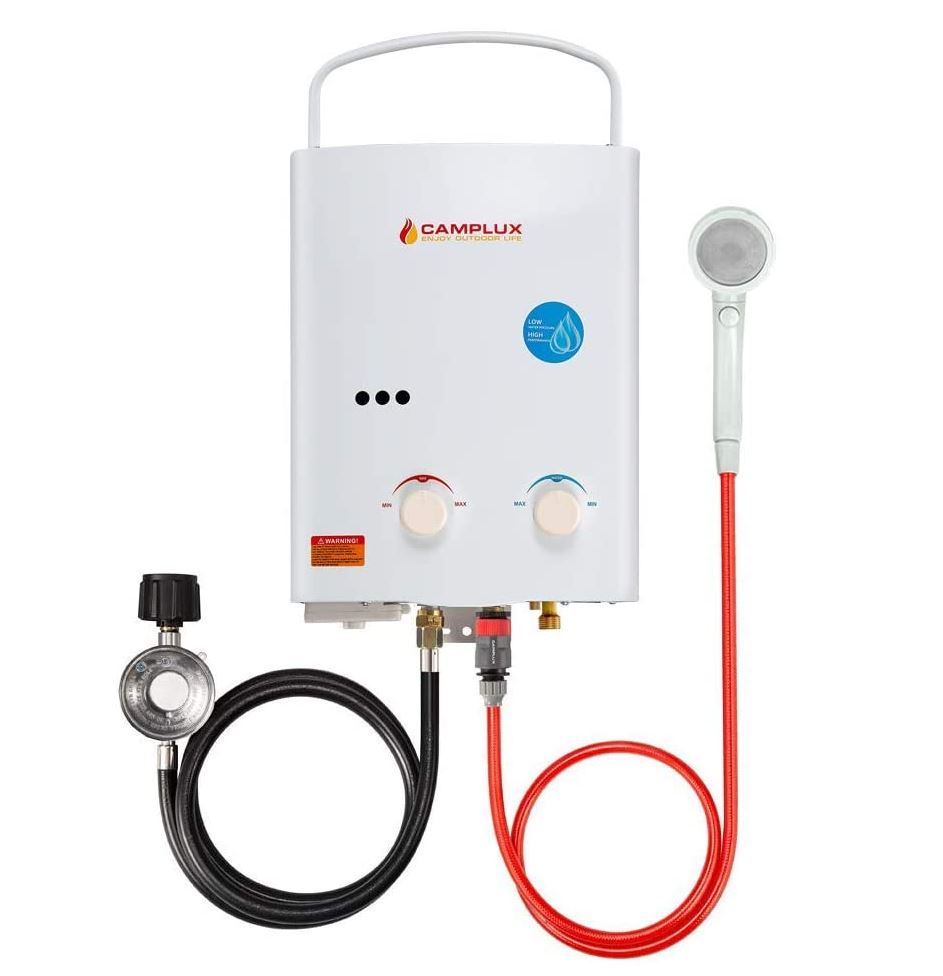 Hot water and shower solutions for vanlife, overlanding and outdoor.