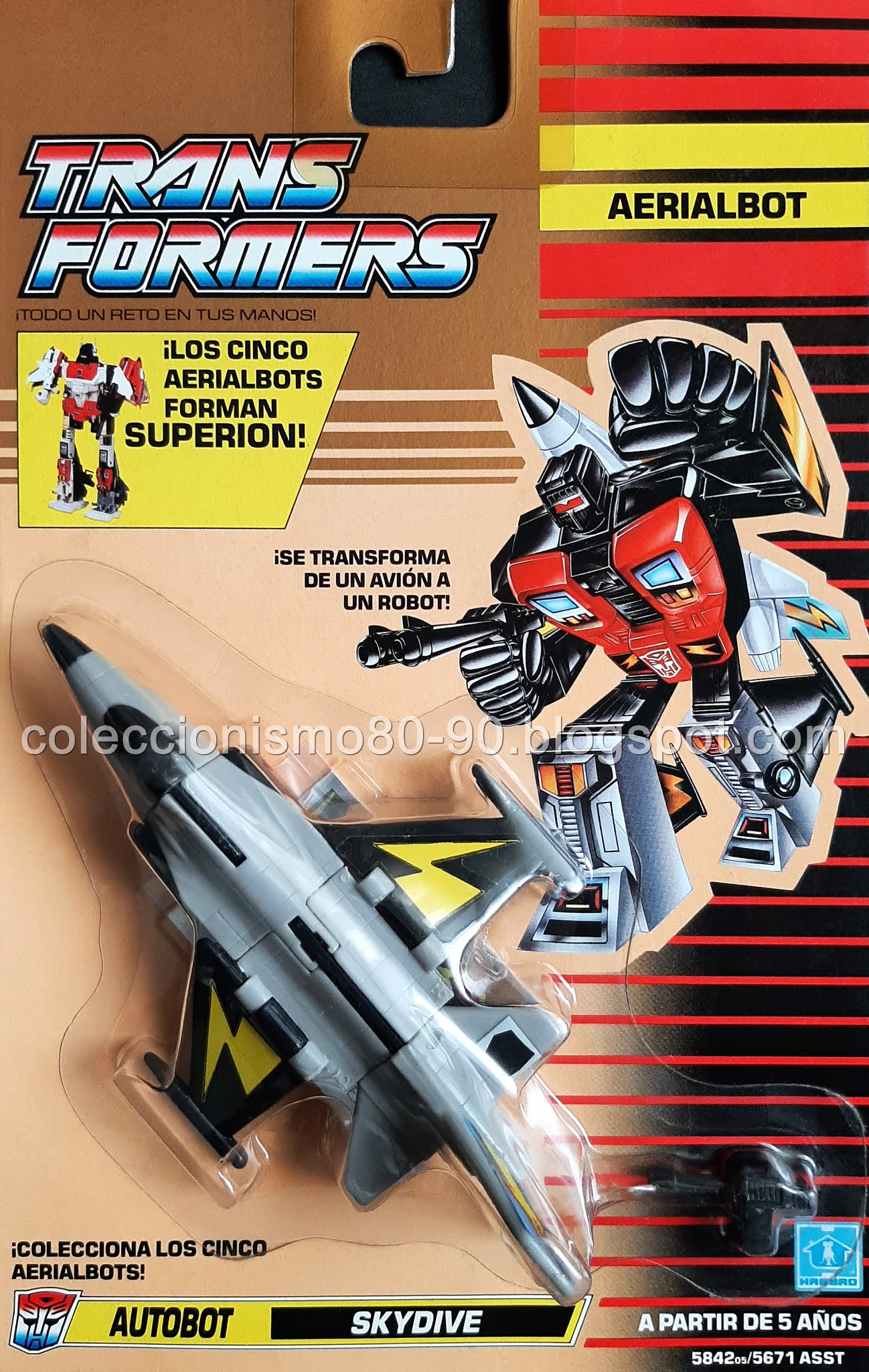 Coleccionismo 80-90: TRANSFORMERS G1: AERIALBOTS - Hasbro (1991)