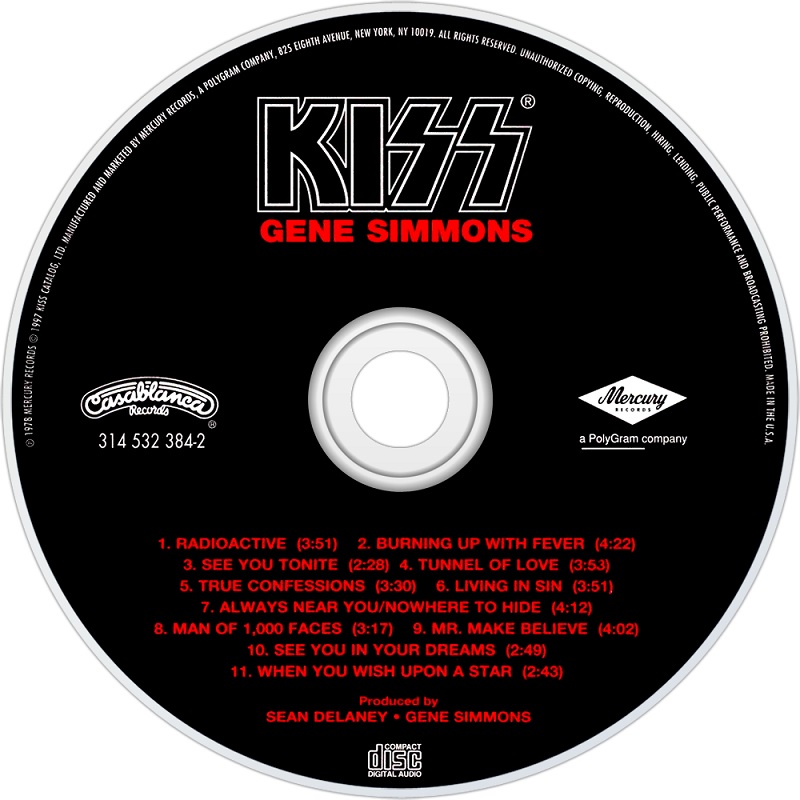 Cries from the Quiet World: Kiss "Gene Simmons"