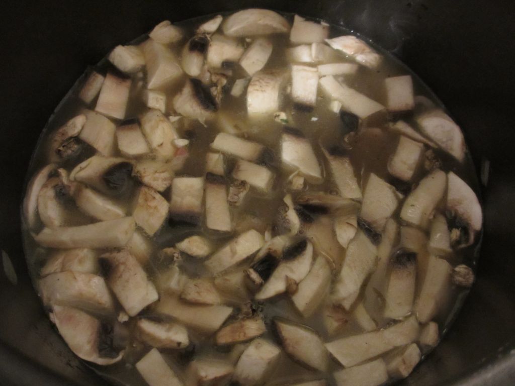 Mrs Monkei Mushroom and Bacon Risotto Pressure Cooker