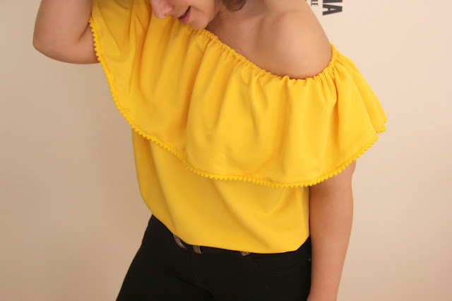 DIY Video-tutorial y patrones de blusa sin hombros