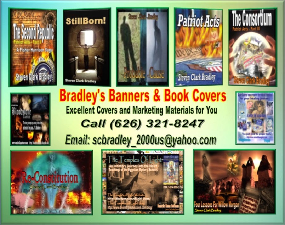 Bradley's Banners and book Covers