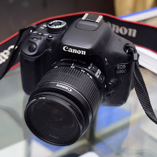 Jual Kamera DSLR Canon 600D Lensa Kit IS2 di Malang