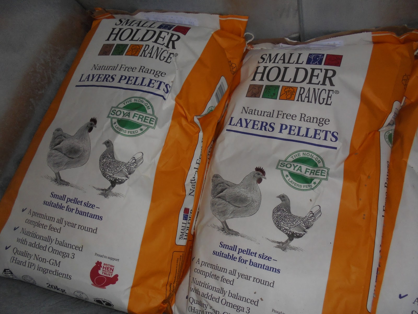 Bosavern Community Farm Chicken feed