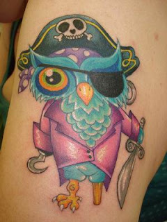 Owl Tattoos, Tattooing