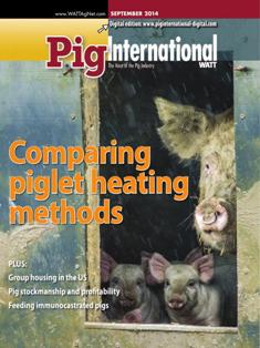 Pig International. Nutrition and health for profitable pig production 2014-05 - September 2014 | ISSN 0191-8834 | TRUE PDF | Bimestrale | Professionisti | Distribuzione | Tecnologia | Mangimi | Suini
Pig International  is distributed in 144 countries worldwide to qualified pig industry professionals. Each issue covers nutrition, animal health issues, feed procurement and how producers can be profitable in the world pork market.