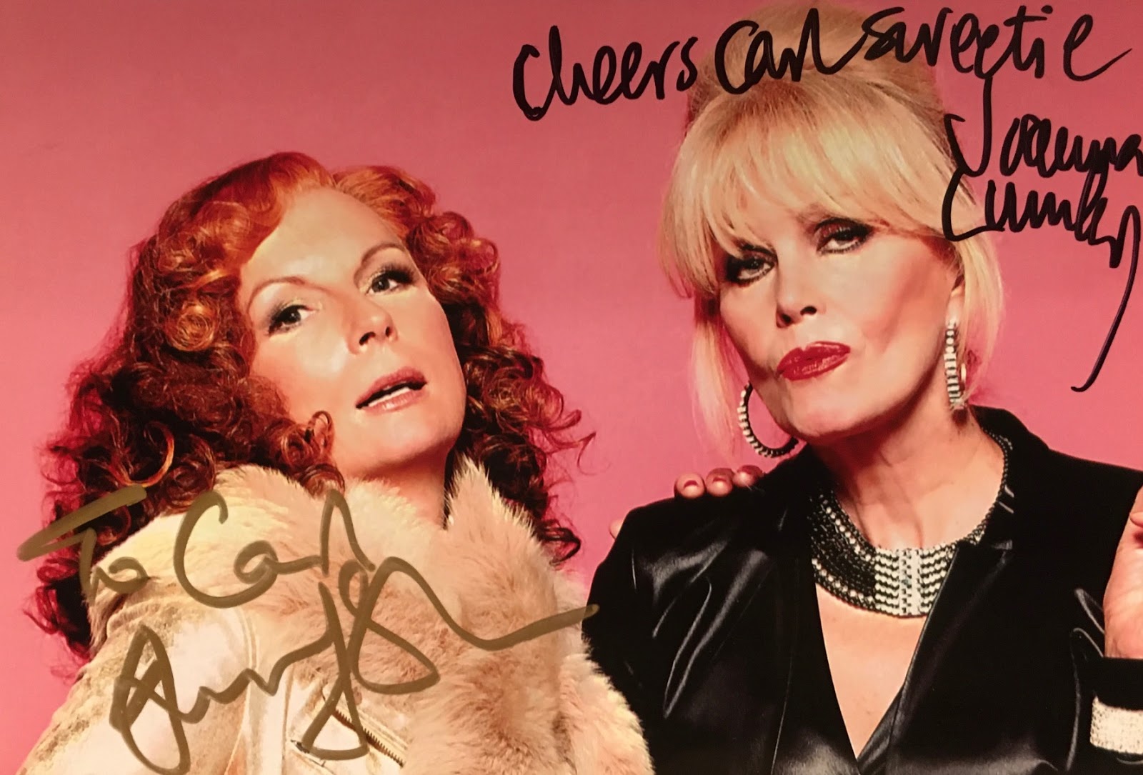 Celebrity Signings Joanna Lumley (Absolutely Fabulous, The New Avengers)