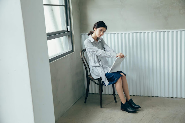 許許兒曠野之聲低跟真皮靴-灰狼/黑豹