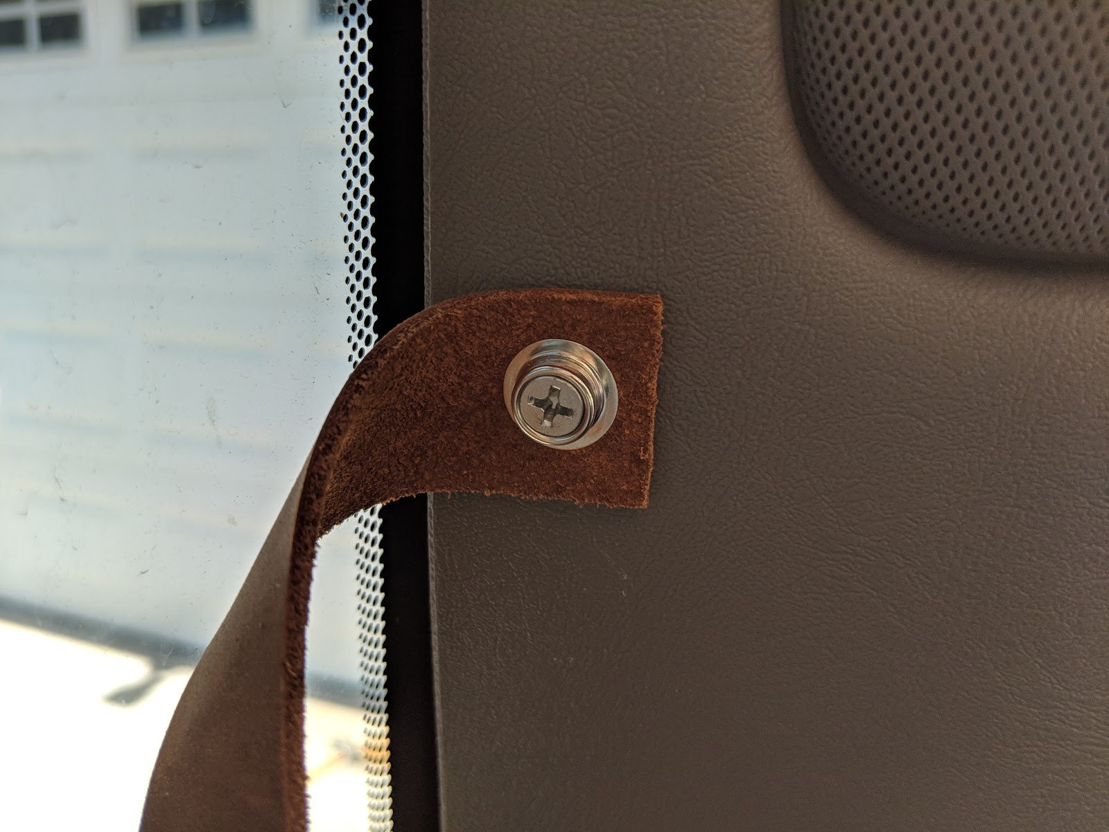 Choose Adventure Campervan Curtains Update Leather TieBacks