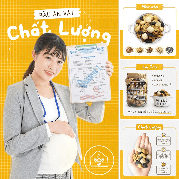 [A36] Những đồ ăn vặt nào là lựa chọn hàng đầu của Mẹ Bầu?