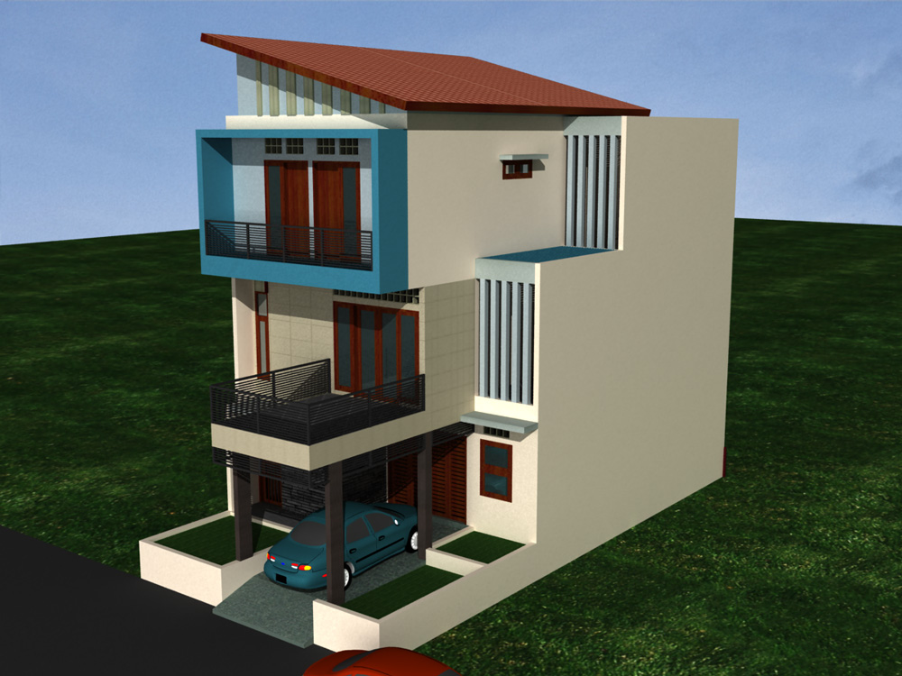 15 Desain  Rumah  dengan  Basement 
