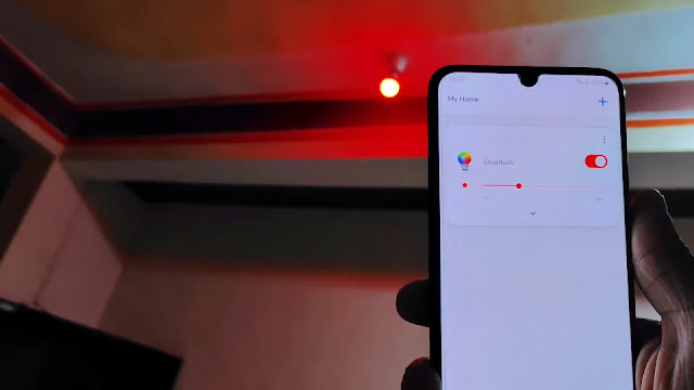 Setup complete with my smitch app Smitch wifi rgb bulb 10w setup