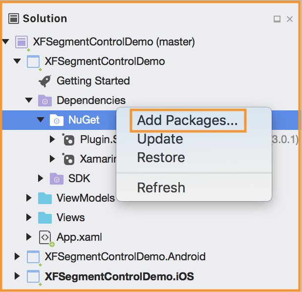 Venky Xamarin Tutorials: Segmented Control in Xamarin.Forms