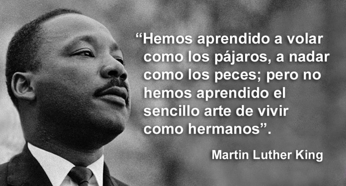 20 frases de Martin Luther King para reflexionar sobre nuestra vida - EL  CLUB DE LOS LIBROS PERDIDOS