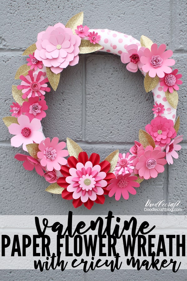 DIY Valentine's Heart Wreaths - Life as a LEO Wife