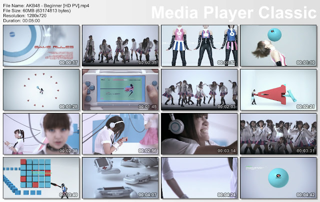 [doki-dokidoru] screenshot ss Download MV PV AKB48 -single- Beginner (720p)
