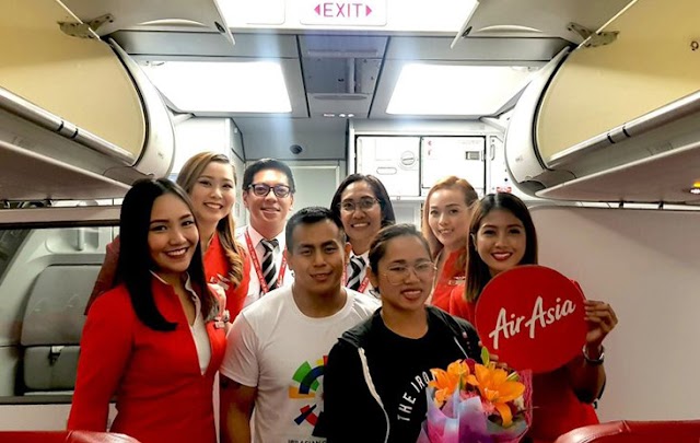AirAsia Philippines honors 1st Filipino Olympic Gold Medalist Hidilyn Diaz with Unlimited Flights
