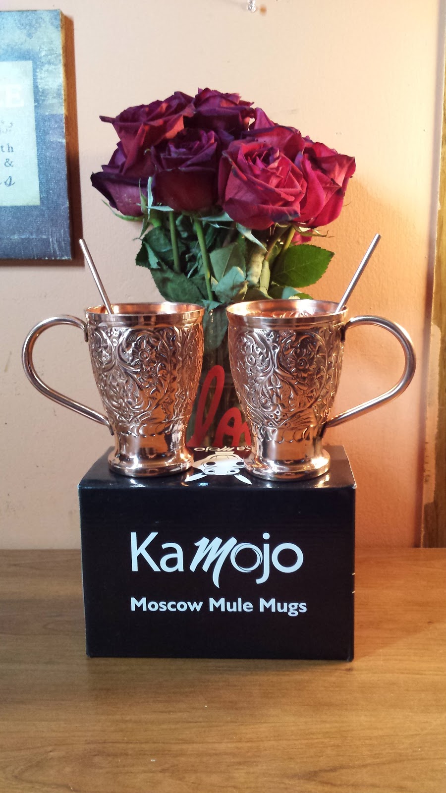 Moscow Mule 100 Pure Copper Embossed Mugs Review Amy & Aron's