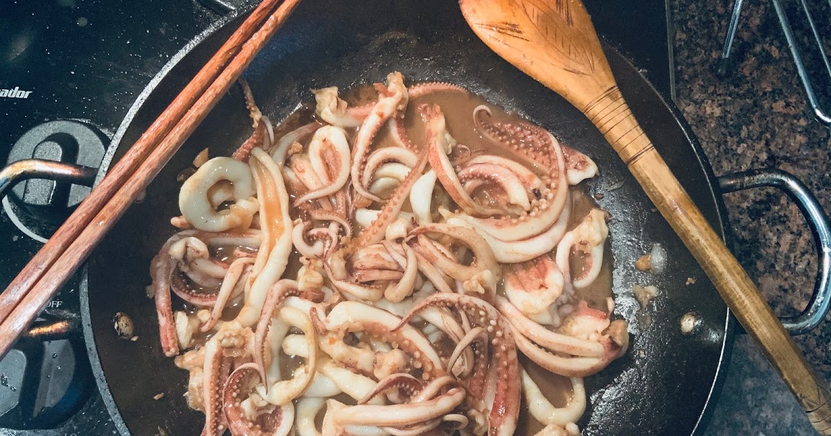 easy vietnamese cooking râu mực xào cumin xào ướt