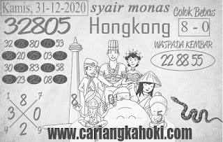 Syair Hongkong 1 Januari 2021