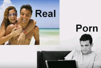realne życie i pornografia