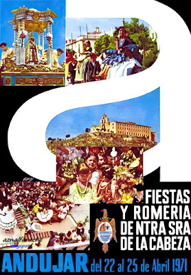 Andújar - Romería Virgen de la Cabeza 1971 - Antonio López y Francisco Calzado