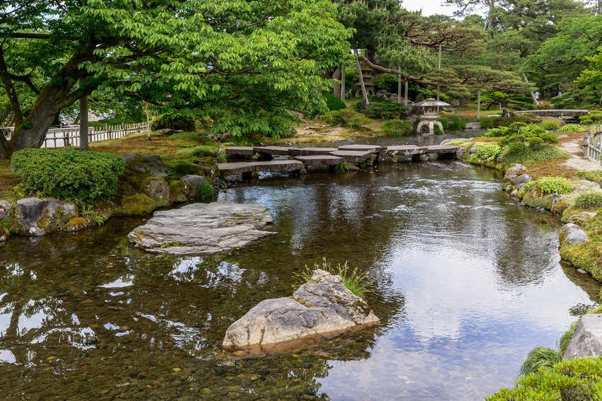 Kenroku-en, el jardín paisajístico más bello de Japón
