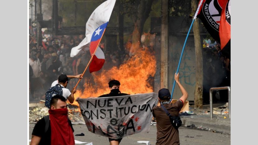 manifestaciones en Chile