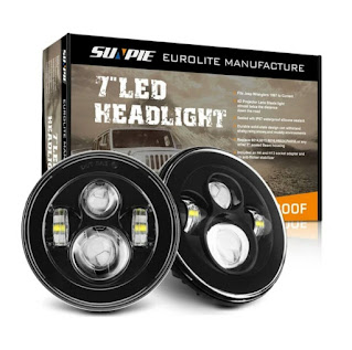 led, headlamps, jeep