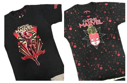 piticas blusa capita marvel