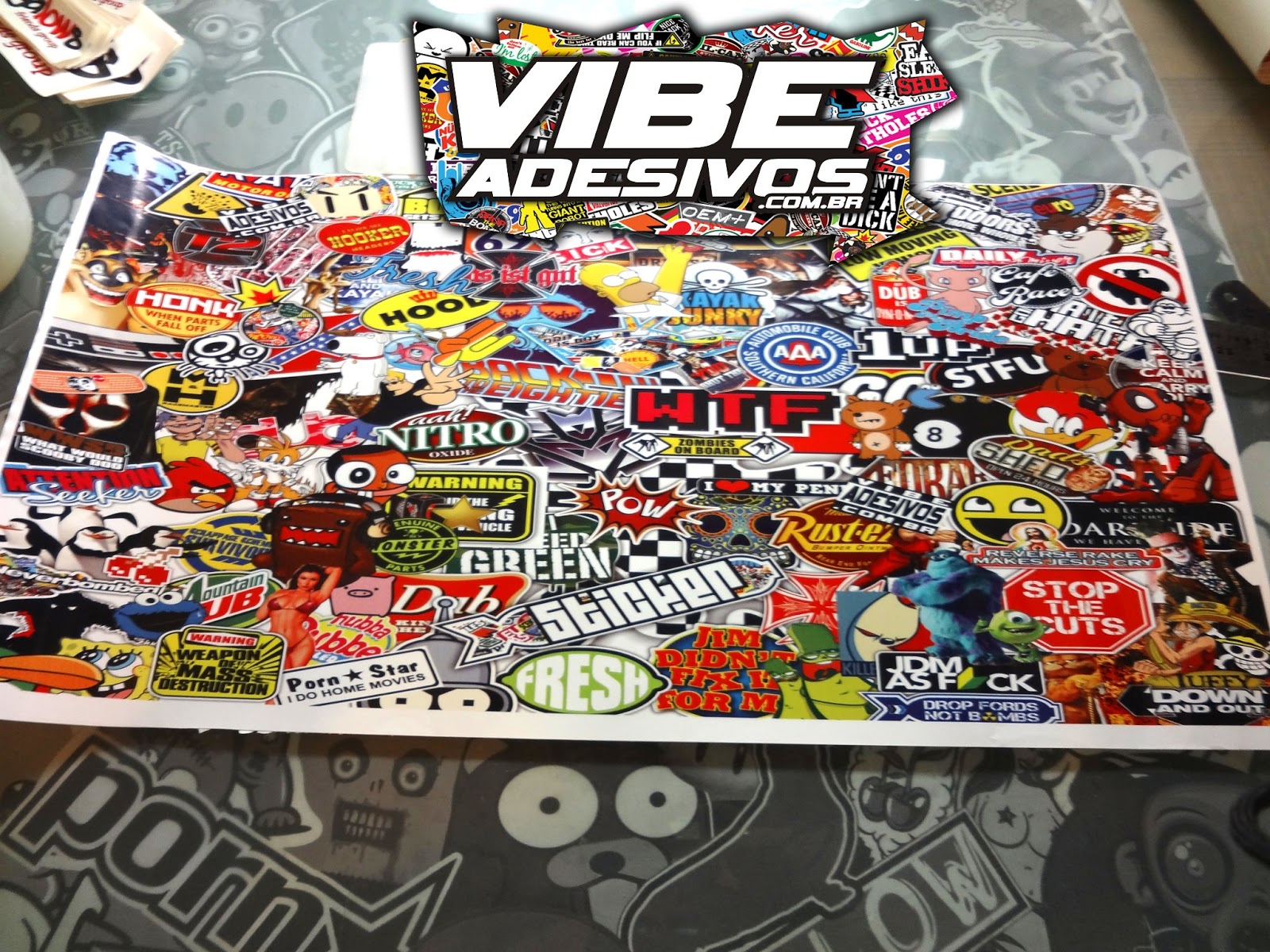 Vibe adesivos !!!: sticker bombs - adesivos - power revest - stickers bomb