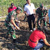 Kodim Badung Bersama Subak Sempidi Laksanakan Tanam Demplot Jagung