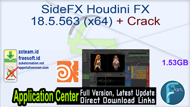 SideFX Houdini FX 18.5.563 (x64) + Crack_ ZcTeam.id