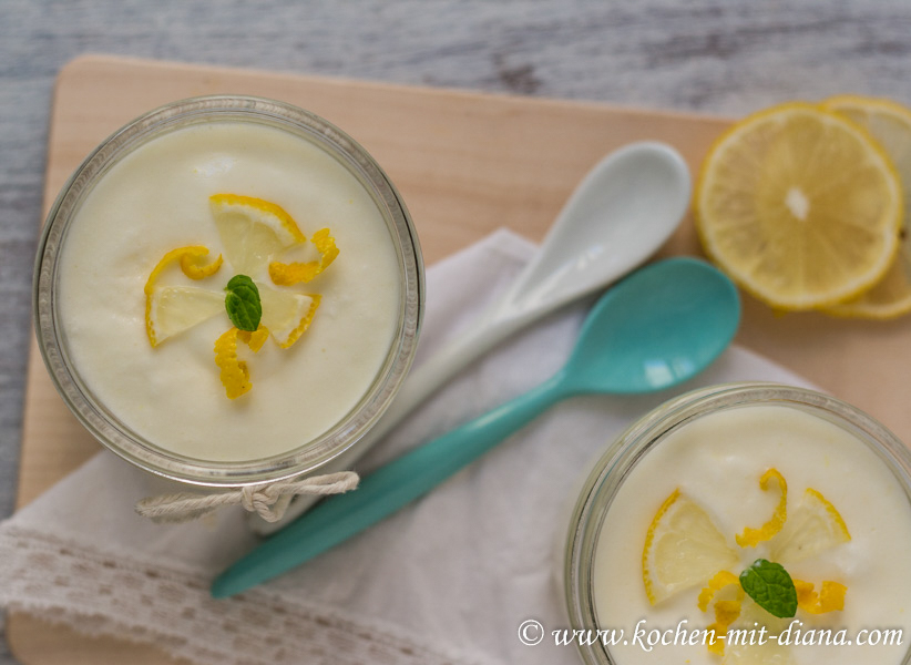 Zitronenmousse | Kochen mit Diana