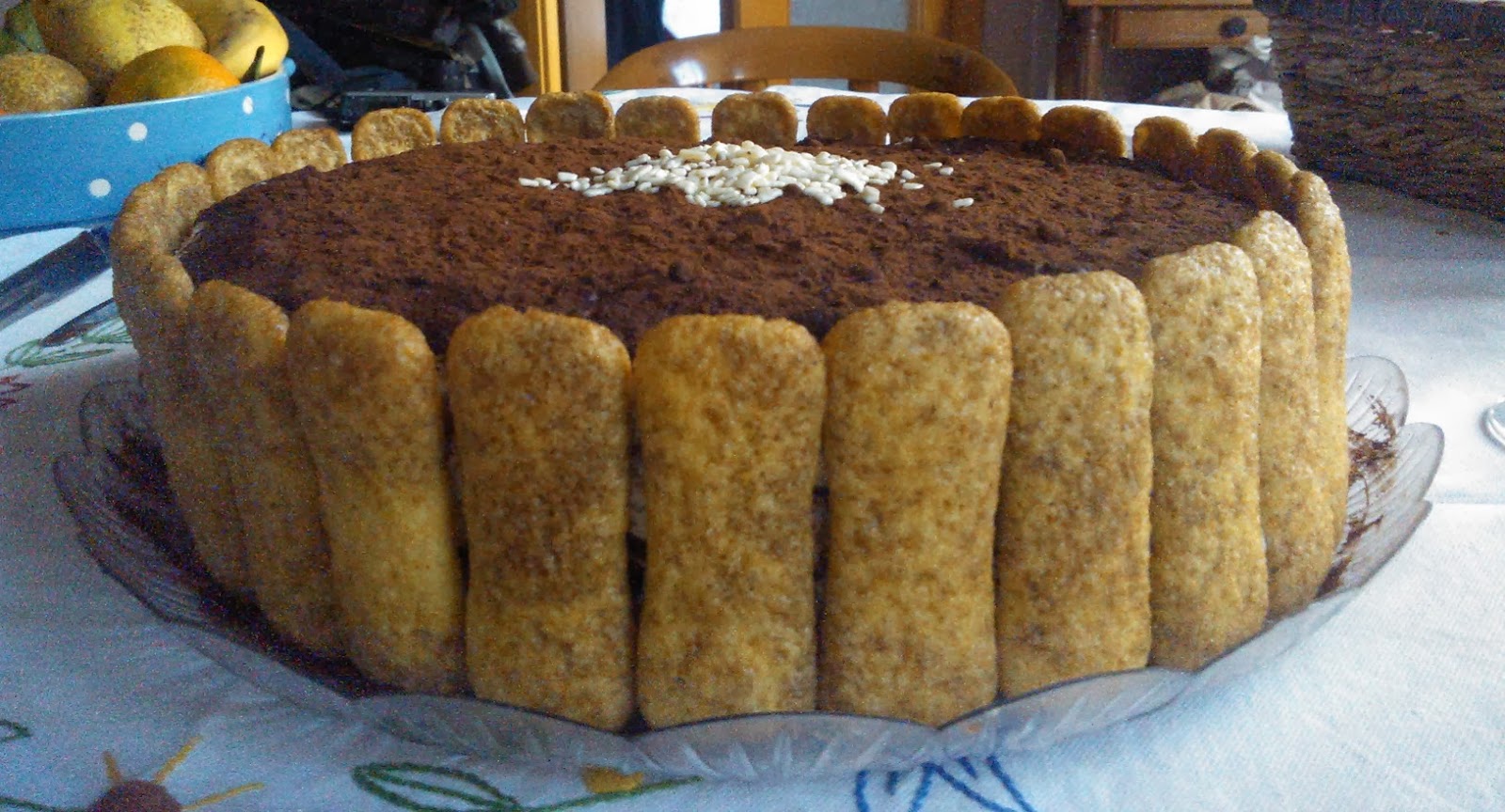 La torta a forma di torta: Torta tiramisù