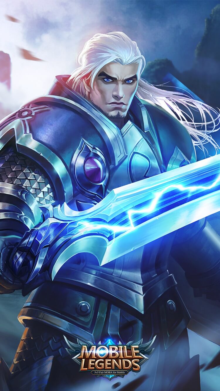 Wallpaper Tigreal Dark Guardian Skin Mobile Legends HD for Mobile