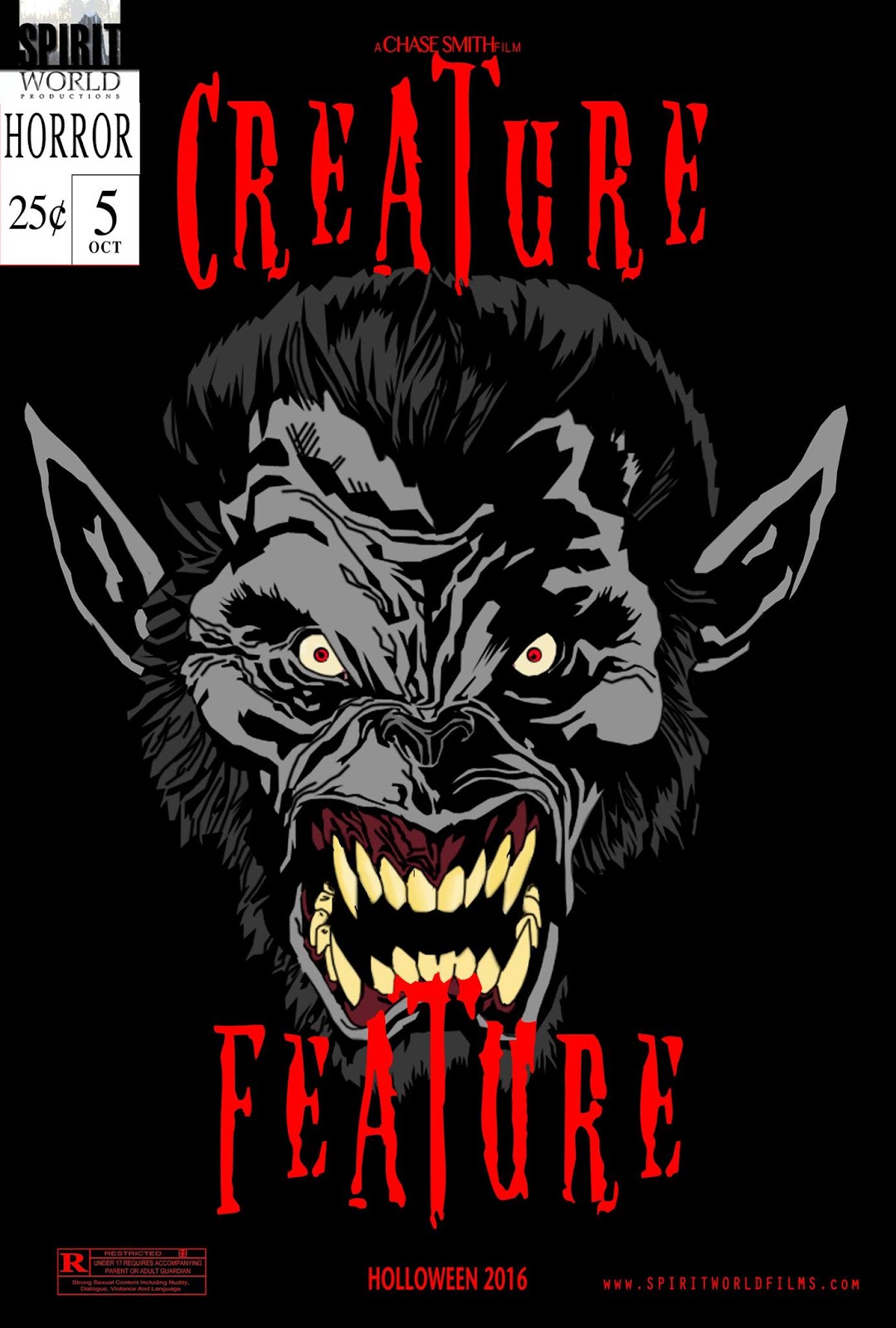 The Horrors of Halloween: CREATURE FEATURE (2015) Official Trailer and