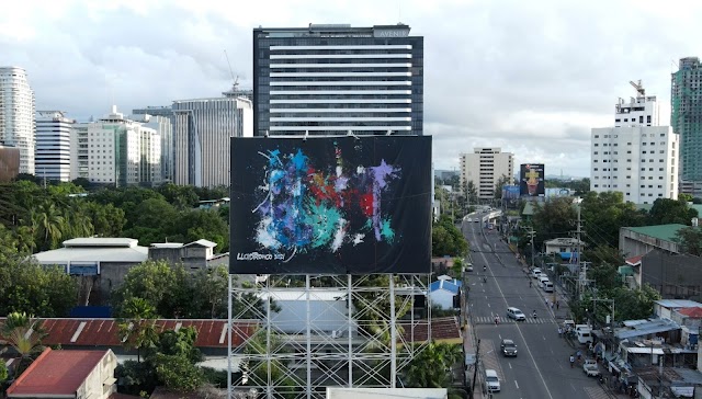 Philippines’ Largest Abstract Painting on exhibit during the Visayas Art Fair