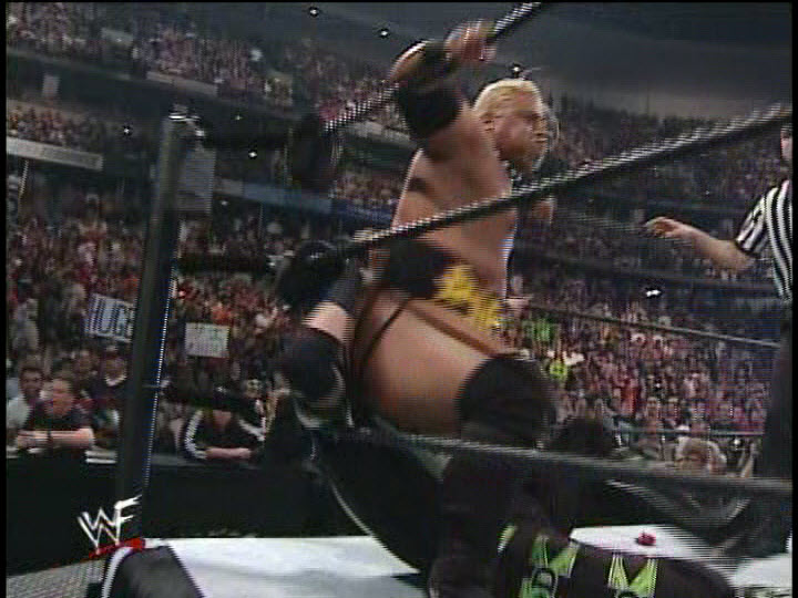 This was all about Rikishi hitting the stinkface in this short match. 