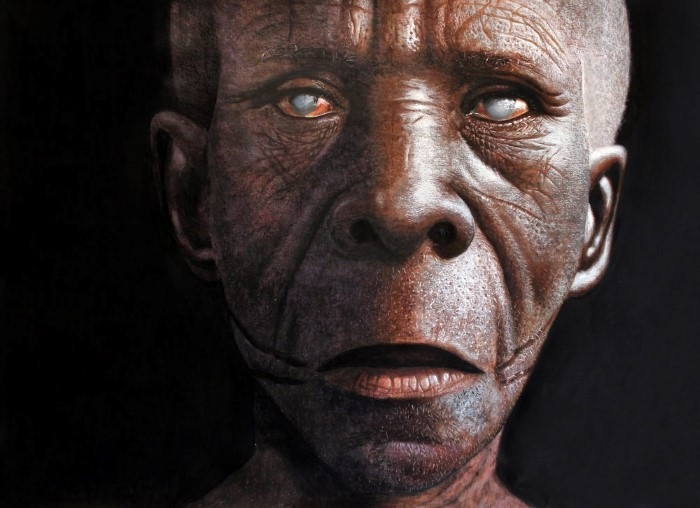Нигерийский художник. Babajide Olatunji