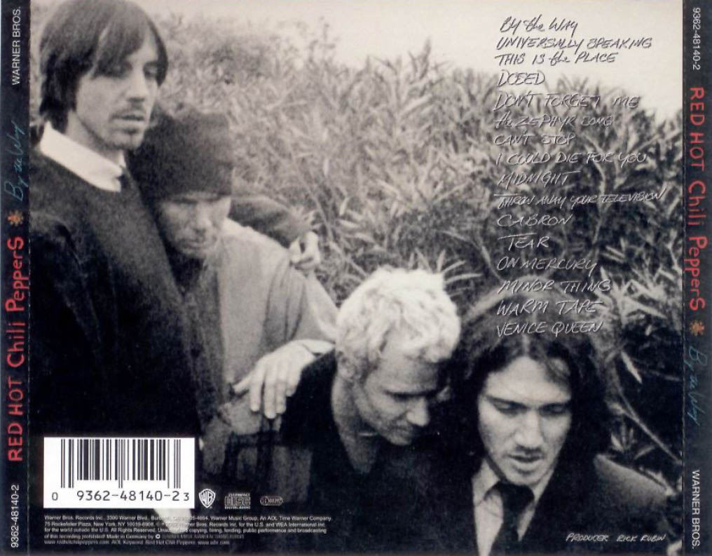 By The Way, el álbum que marcó un cambio de ritmo para RED HOT CHILLI