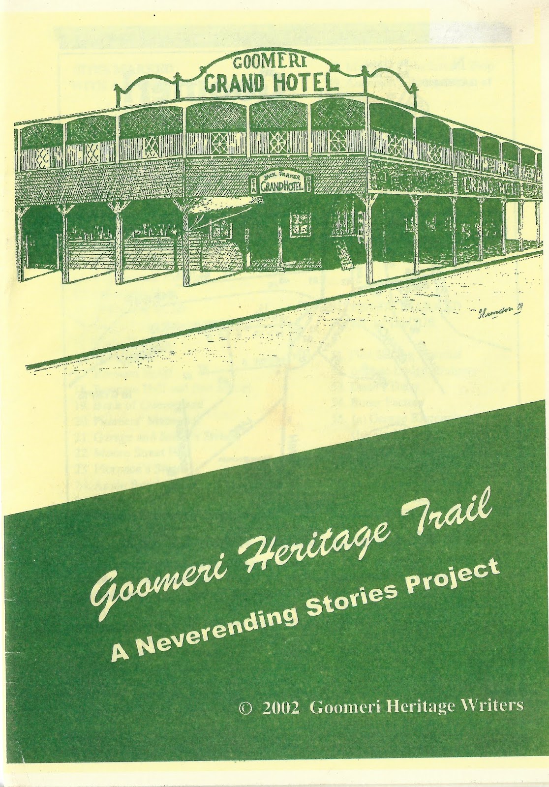 The History of Goomeri, Queensland Goomeri Heritage Trail