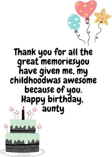 birthday wishes for aunty images