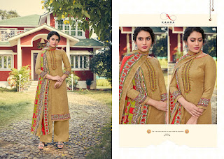 Kaara gulbahar Pashmina salwar kameez wholesaler