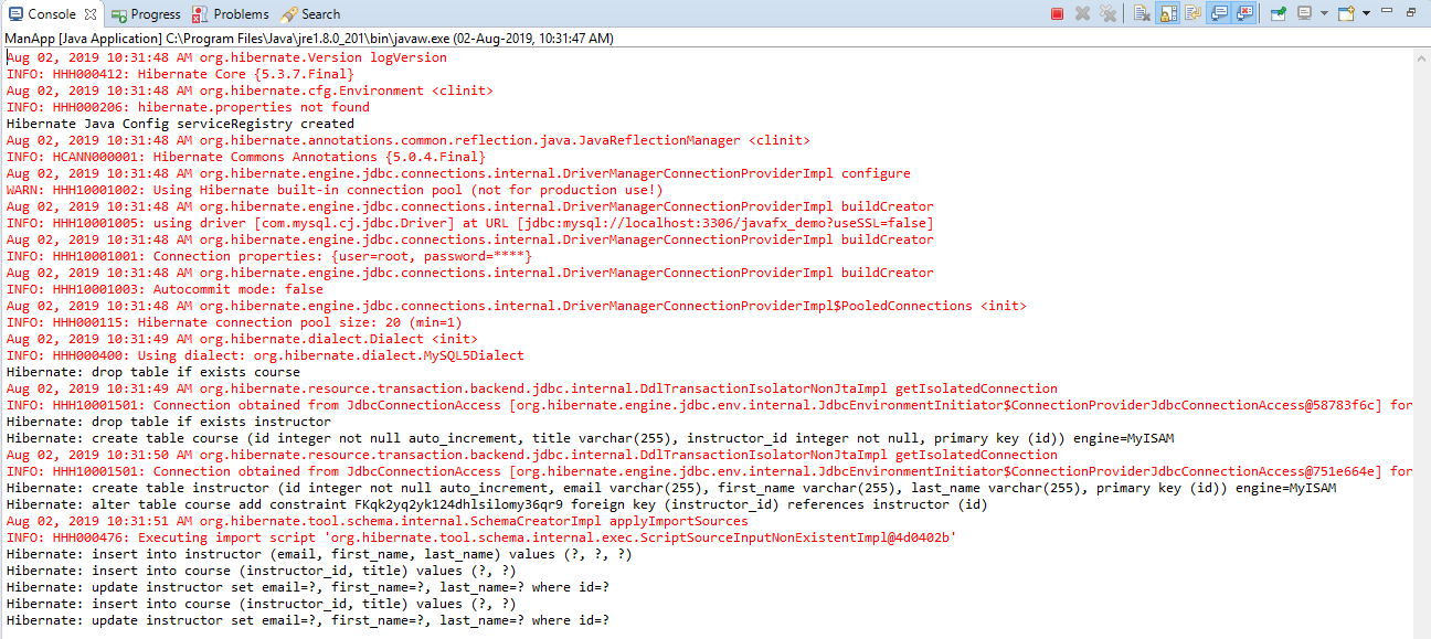 JPA/Hibernate One to Many Bidirectional Mapping Example