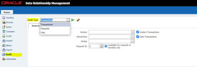 Oracle DRM (Data Relationship Management) Application Logs