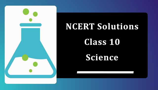 NCERT Solutions for Class 10 Science