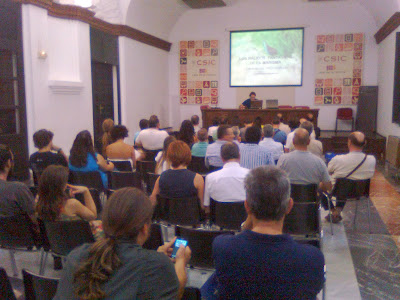 Conferencia ornitológica organizada por el Grupo Local SEO-Sevilla de SEO/BirdLife en la Casa de la Ciencia de Sevilla. "Polluelas y rascones. Fantasmas de nuestros humedales" por J. David Muñoz