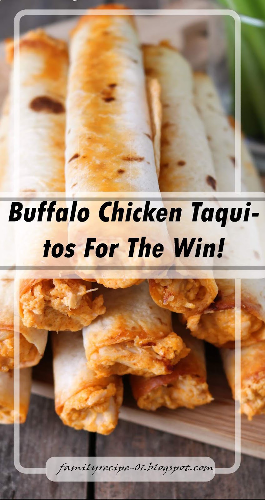 Buffalo Chicken Taquitos For The Win! 3 SECONDS